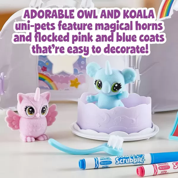 imageCrayola Scribble Scrubbie Cloud Playset Toy for Kids Gift Ages 3 4 5 6Cloud Clubhouse