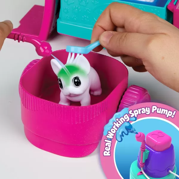 imageCrayola Scribble Scrubbie Pets Grooming Truck 10 Pcs Toy Pet Playset Kids Pet Care Toy Gift for Girls ampamp Boys Ages 3