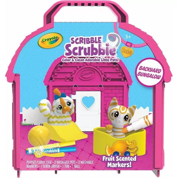 imageScribble Scrubbie Pets Arctic Igloo Color Change Pets ampamp Storage Case Gift for Girls ampamp BoysBackyard Bungalow
