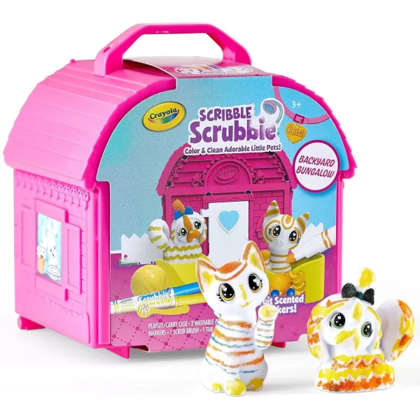 imageScribble Scrubbie Pets Arctic Igloo Color Change Pets ampamp Storage Case Gift for Girls ampamp BoysBackyard Bungalow