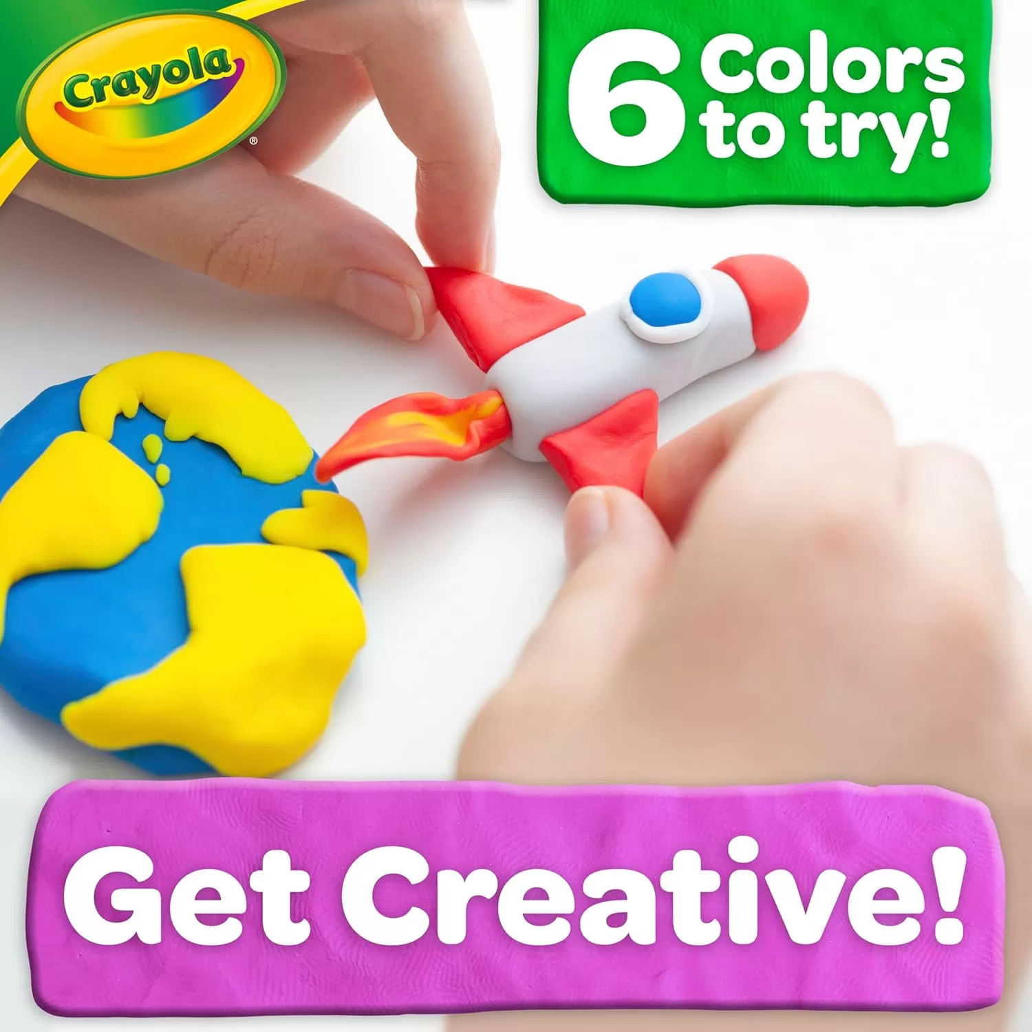 imageCrayola Dough Classpack  8 Assorted Colors 48 Count 3oz Kids Dough Classroom Supplies for Teachers ampamp Art Projects Nontoxic Ages 324 Count
