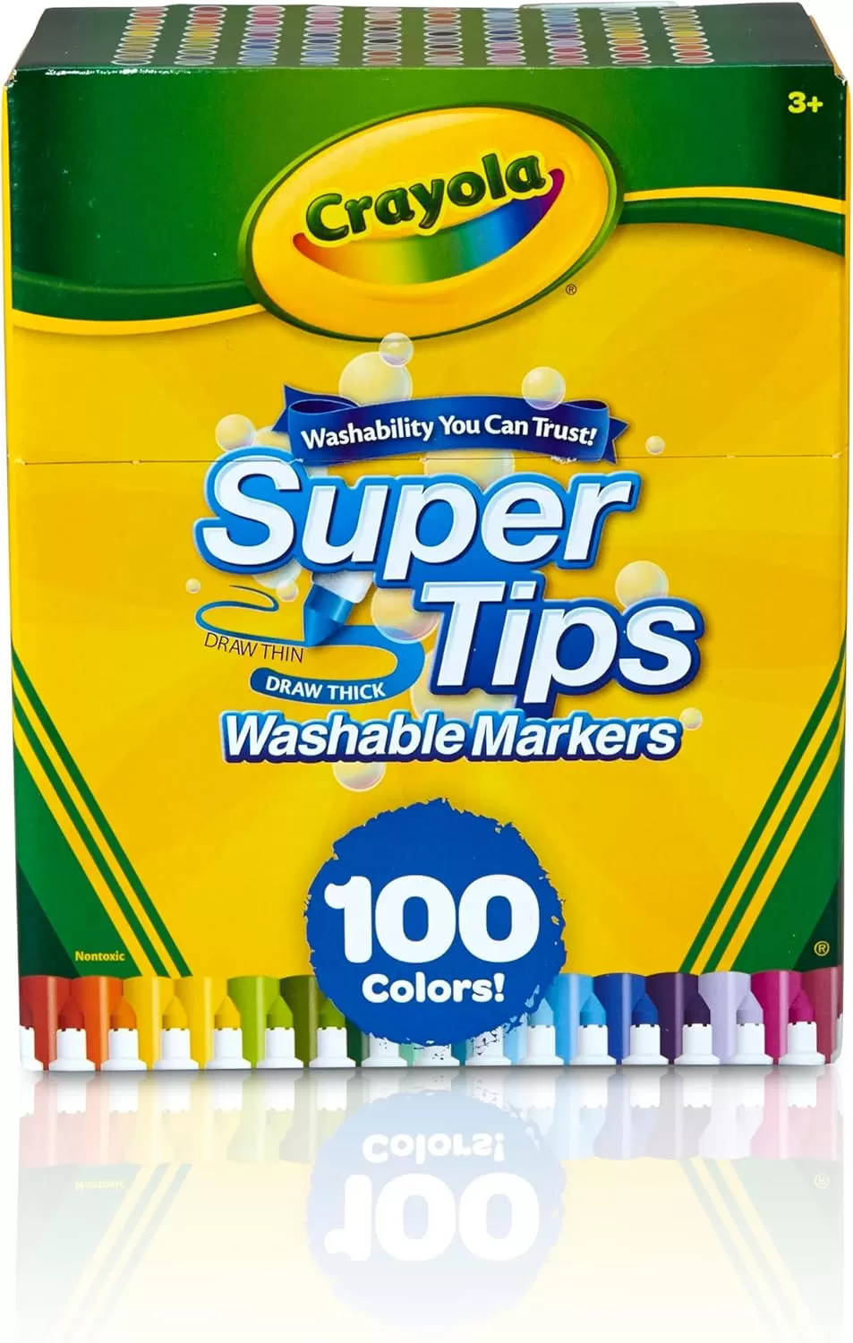 imageCrayola Pastel Colors Art Kit 50pcs Kids Art Set with Pastel Markers ampamp Pencils Art Kit for Girls ampamp Boys Gift for Kids 8SuperTips