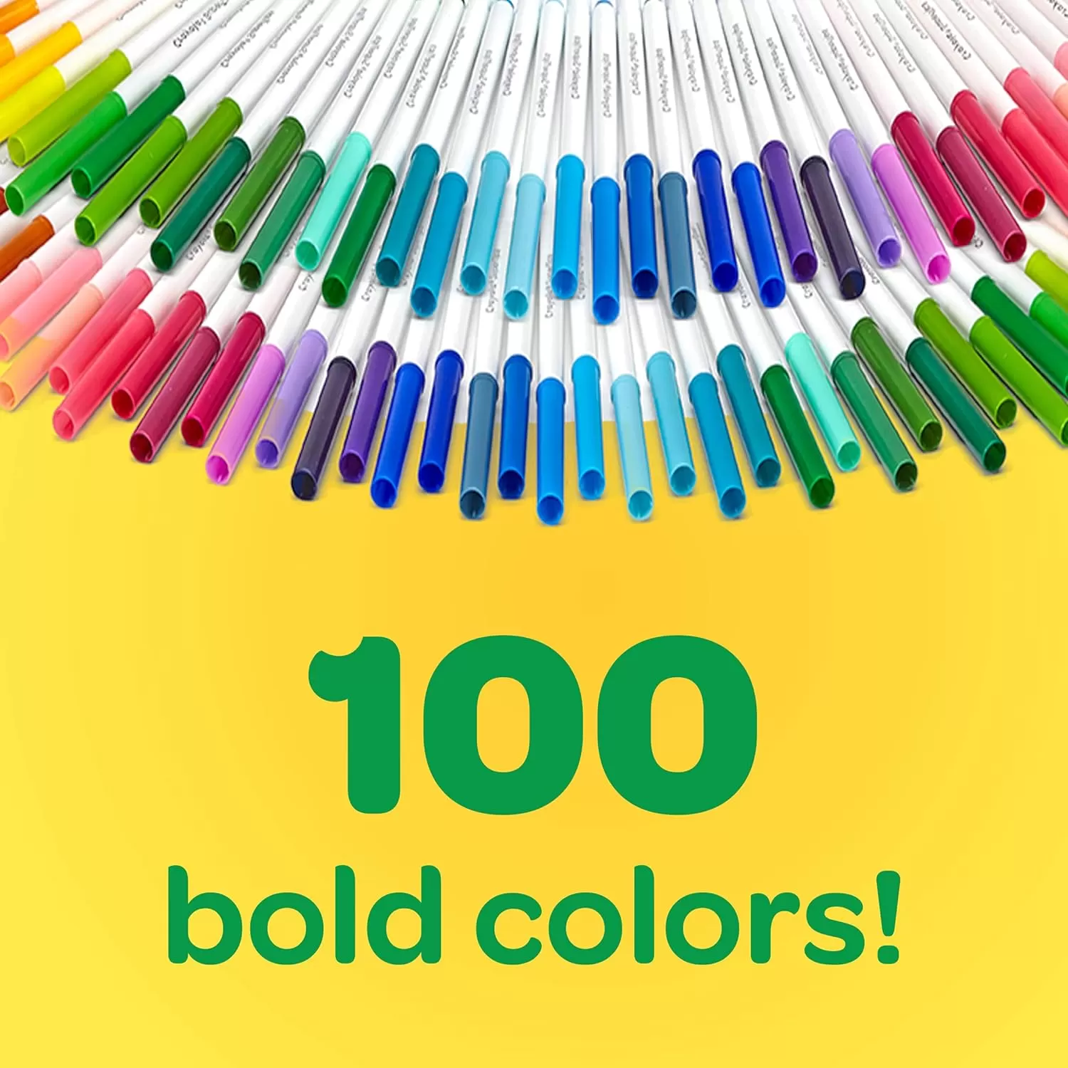 imageCrayola Pastel Colors Art Kit 50pcs Kids Art Set with Pastel Markers ampamp Pencils Art Kit for Girls ampamp Boys Gift for Kids 8SuperTips
