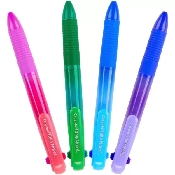 imageCrayola Colored Gel Pens for Kids and Adult Coloring Washable Pens Medium Point 14 Count4 Count
