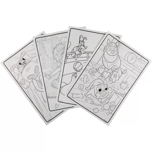 imageCrayola Disney Coloring Book 288pgs Disney Sticker ampamp Coloring Book for Kids Disney Toys ampamp Gifts Stocking Stuffer for Girls ampamp Boys 3Disney Jr