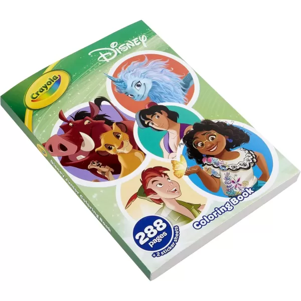 imageCrayola Disney Coloring Book 288pgs Disney Sticker ampamp Coloring Book for Kids Disney Toys ampamp Gifts Stocking Stuffer for Girls ampamp Boys 3Disney Animation