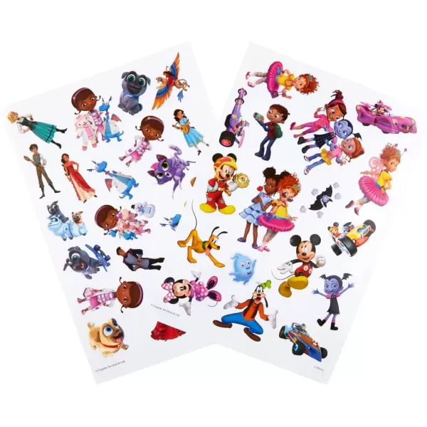 imageCrayola Disney Coloring Book 288pgs Disney Sticker ampamp Coloring Book for Kids Disney Toys ampamp Gifts Stocking Stuffer for Girls ampamp Boys 3Disney Jr