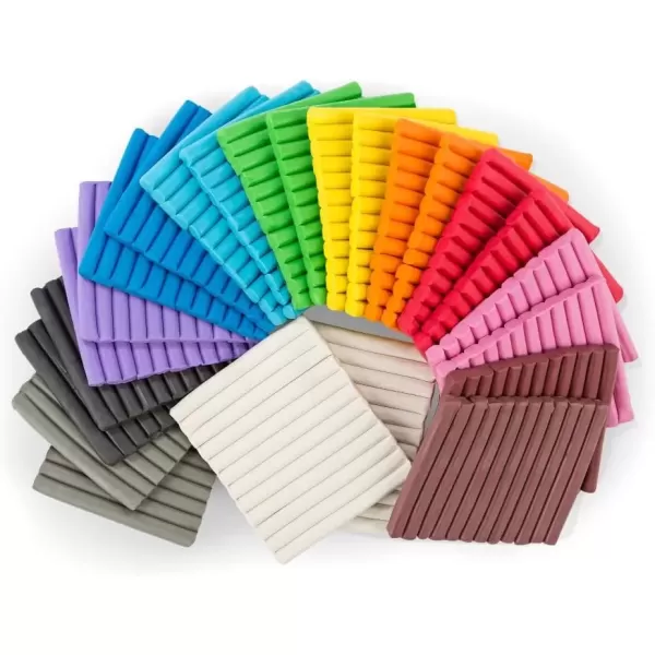 imageCrayola Modeling Clay Classpack 24 Packs Bulk Modeling Clay for Kids 12 Colors Nontoxic Classroom Supplies for Kids Arts ampamp Crafts