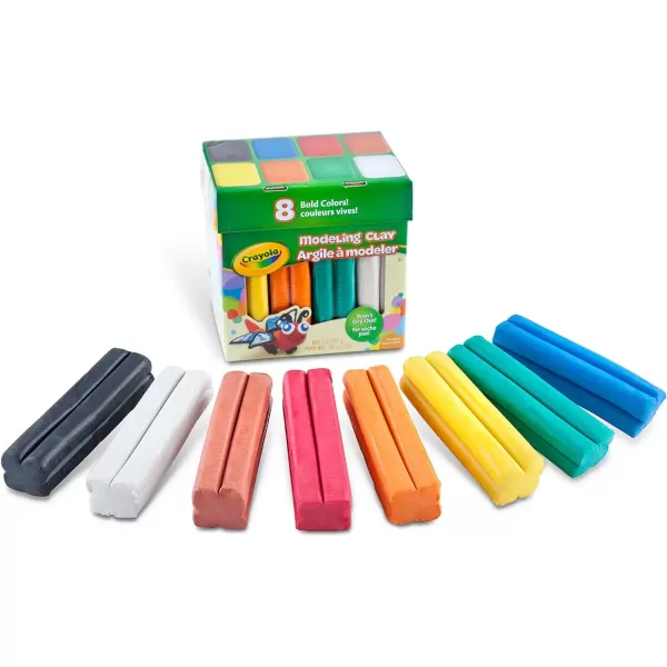 imageCrayola Modeling Clay in Bold Colors 2lbs Gift for Kids Ages 4 ampamp UpModeling Clay