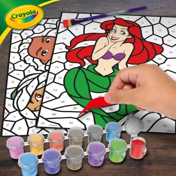 imageCrayola Paint ampamp Peel Mosaic Stickers 20 Pcs Paint by Number for Kids Mosaic Arts ampamp Crafts Kids Washable Paint Sticker Sheet
