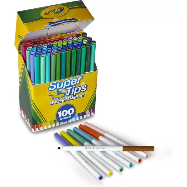 imageCrayola Pastel Colors Art Kit 50pcs Kids Art Set with Pastel Markers ampamp Pencils Art Kit for Girls ampamp Boys Gift for Kids 8SuperTips