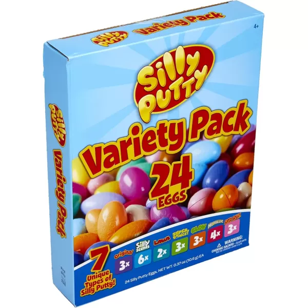 imageCrayola Silly Putty Bulk Variety Pack 24ct Fidget Toys For Kids ampamp Adults Party Favors Treasure Box Toys for Classrooms Goodie Bag Stuffers Gifts Amazon Exclusive