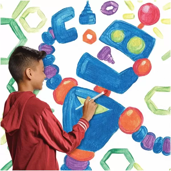 imageCrayola Spill Proof Paint Set 25ct Washable Paint for Kids Kids Craft Supplies Holiday Gift for Toddlers ampamp Kids Nontoxic 3Washable Paints