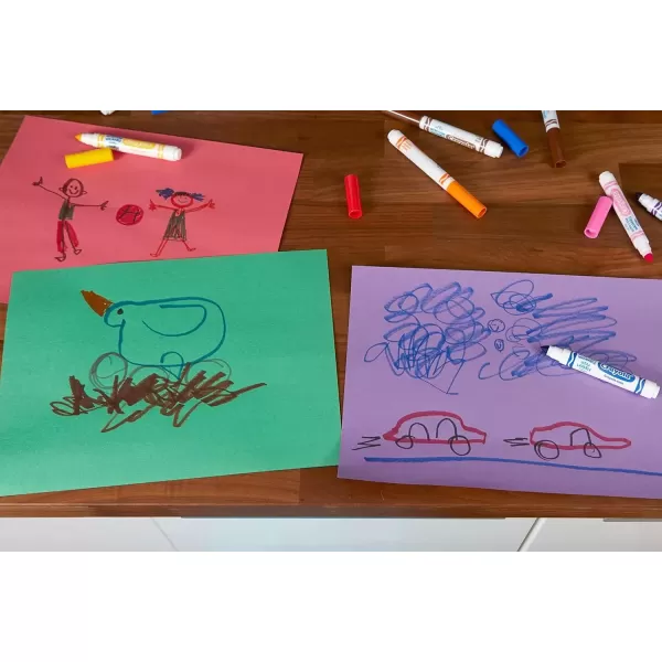 imageCrayola Ultra Clean Washable Markers 12 Boxes Bulk Markers for Kids 10 Broad Line Markers Teacher Classroom Must Have