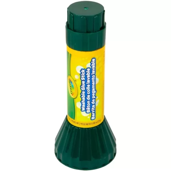 imageCrayola Washable Glue Stick 088 oz Dries Clear Pack of 12