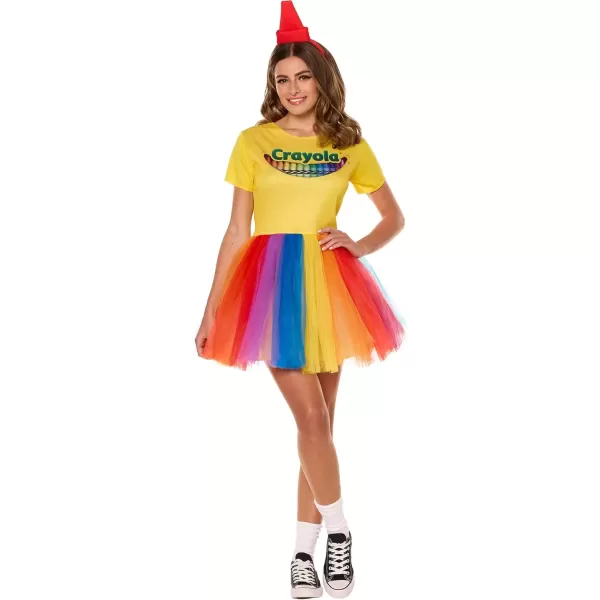 imageInSpirit Designs Adult Crayola Crayon Box Costume  Officially Licensed  Adult Costumes
