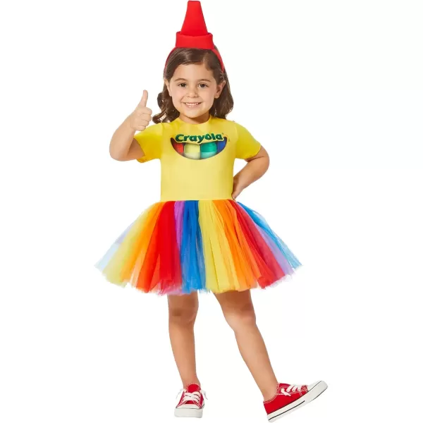 imageInSpirit Designs Toddler Crayola Crayon Box Costume  Officially Licensed  Toddler Costumes