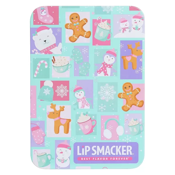 imageLip Smacker Crayola Lip Balm Party Pack  8 Moisturizing Lip Balms Cotton Candy Orange Sherbert Watermelon Berry Apple Banana Hydrating ampamp Protecting  CrueltyFreeHoliday Lip Tin