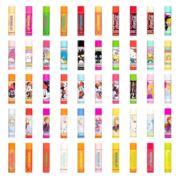 imageLip Smacker Crayola Lip Balm Party Pack  8 Moisturizing Lip Balms Cotton Candy Orange Sherbert Watermelon Berry Apple Banana Hydrating ampamp Protecting  CrueltyFreeLip Balm Vault