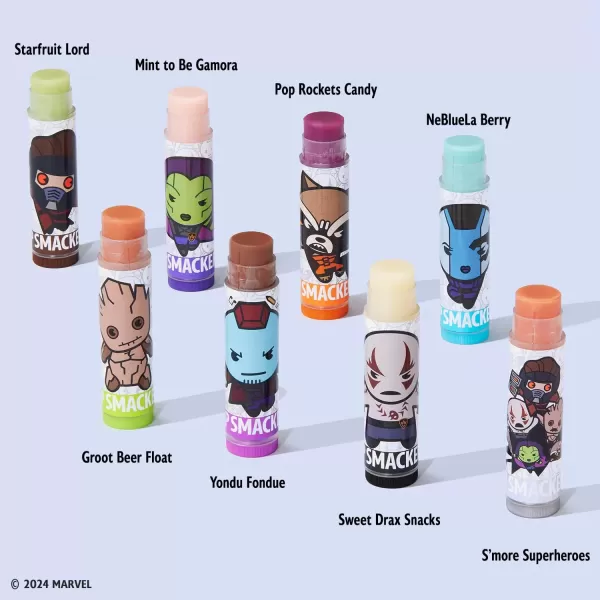 imageLip Smacker Crayola Lip Balm Party Pack  8 Moisturizing Lip Balms Cotton Candy Orange Sherbert Watermelon Berry Apple Banana Hydrating ampamp Protecting  CrueltyFreeGuardians of the Galaxy