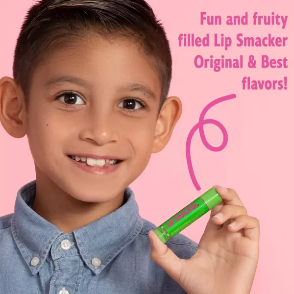 imageLip Smacker Crayola Lip Balm Party Pack  8 Moisturizing Lip Balms Cotton Candy Orange Sherbert Watermelon Berry Apple Banana Hydrating ampamp Protecting  CrueltyFreeOrignal  Best
