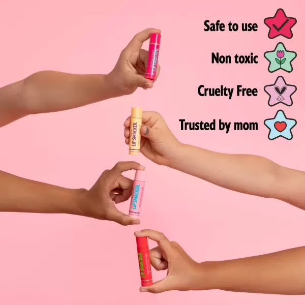 imageLip Smacker Crayola Lip Balm Party Pack  8 Moisturizing Lip Balms Cotton Candy Orange Sherbert Watermelon Berry Apple Banana Hydrating ampamp Protecting  CrueltyFreeGuardians of the Galaxy