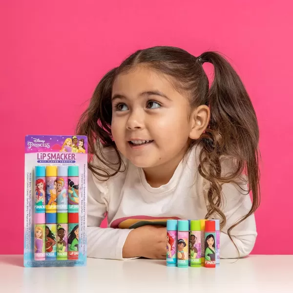 imageLip Smacker Crayola Lip Balm Party Pack  8 Moisturizing Lip Balms Cotton Candy Orange Sherbert Watermelon Berry Apple Banana Hydrating ampamp Protecting  CrueltyFreeDisney Princess
