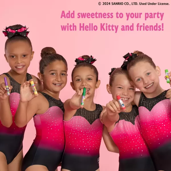 imageLip Smacker Crayola Lip Balm Party Pack  8 Moisturizing Lip Balms Cotton Candy Orange Sherbert Watermelon Berry Apple Banana Hydrating ampamp Protecting  CrueltyFreeHello Kitty