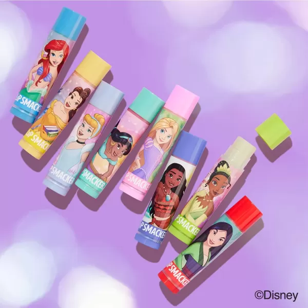 imageLip Smacker Crayola Lip Balm Party Pack  8 Moisturizing Lip Balms Cotton Candy Orange Sherbert Watermelon Berry Apple Banana Hydrating ampamp Protecting  CrueltyFreeDisney Princess