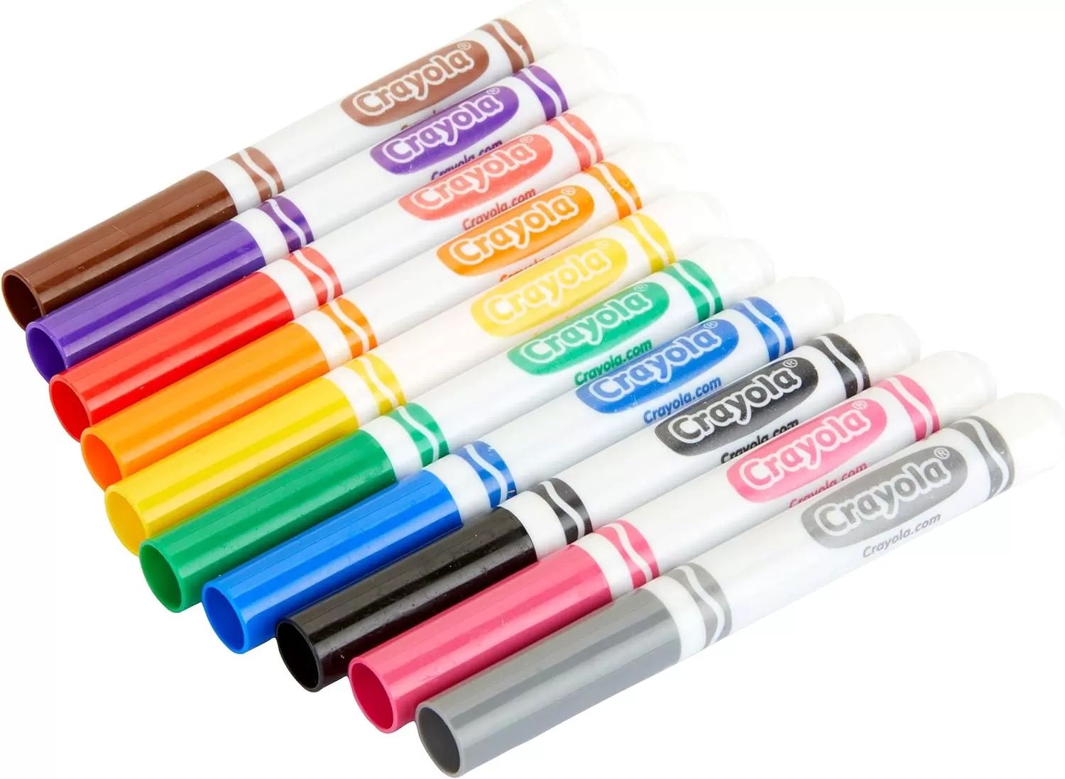 imageCrayola Broad Line Markers 12pks Bulk Markers for School Coloring Markers for Kids Must Have Classroom Supplies for Teachers