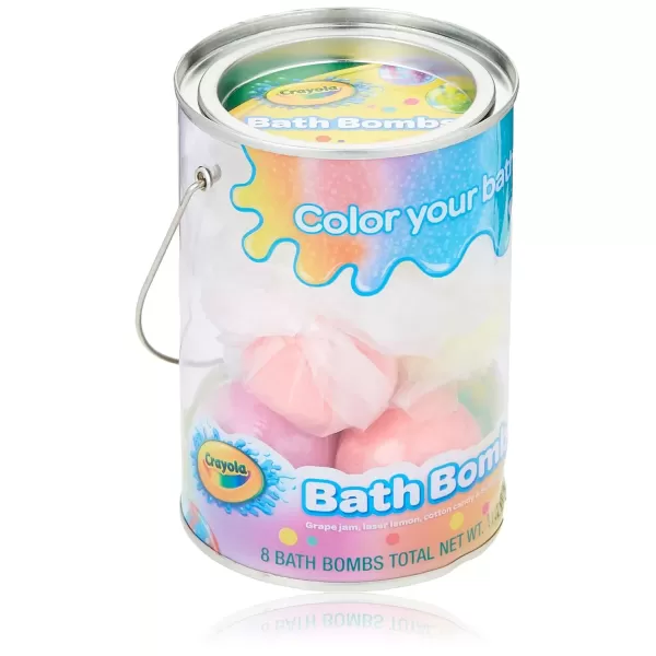 imageCrayola Bath Bombs Bucket 8 Count 2 Pack