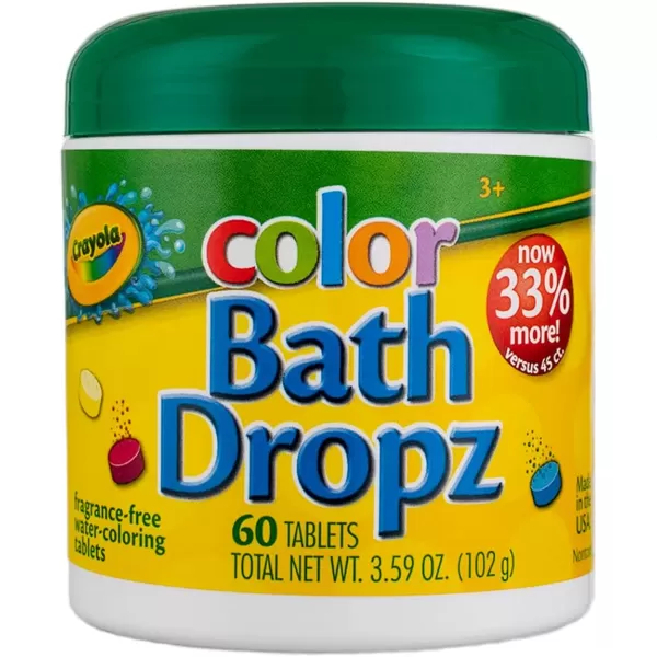 imageCrayola Bath Dropz 359 oz 60 Tablets Pack of 260 Count Pack of 1