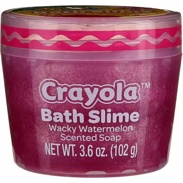 imageCrayola Bath Slime Scented Soap 4 Colors and Scents 6 Pack