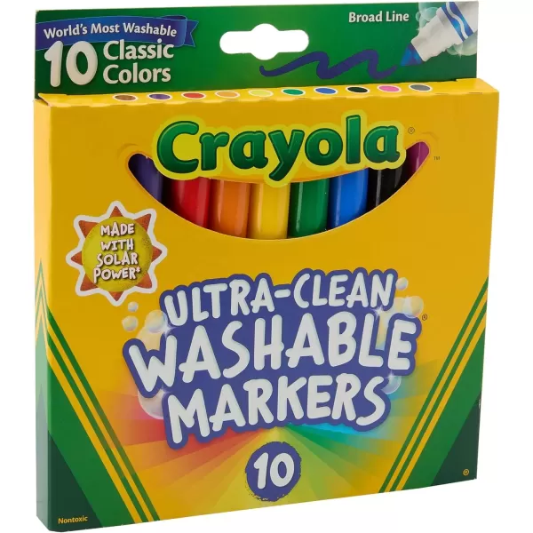 imageCrayola Broad Line Markers 10ct