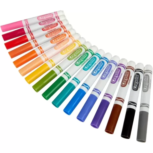 imageCrayola Broad Line Markers Classpack 256 Ct Bulk School Supplies For Teachers Kids Markers For School Classroom Must HaveBroad Line