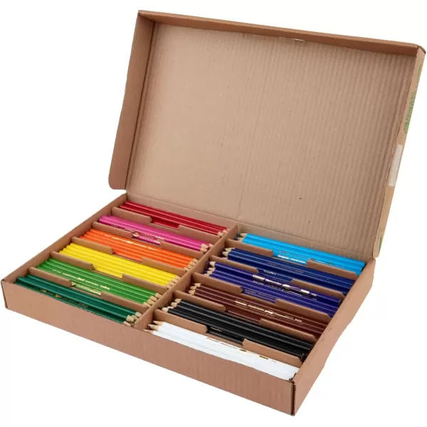 imageCrayola Classpack Watercolor Pencils 240ct 20 each of 12 Colors Great for Classroom Educational Art ToolsWatercolor