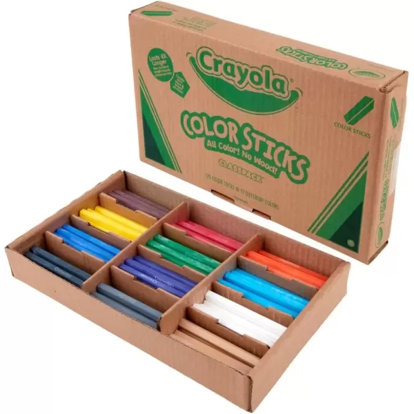 imageCrayola Classpack Watercolor Pencils 240ct 20 each of 12 Colors Great for Classroom Educational Art ToolsWoodless
