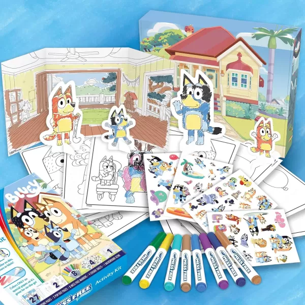 imageCrayola Color Wonder Bluey Activity Kit Mess Free Coloring Toddler Travel Activity Bluey Toys for Kids Holiday Gift Ages 3