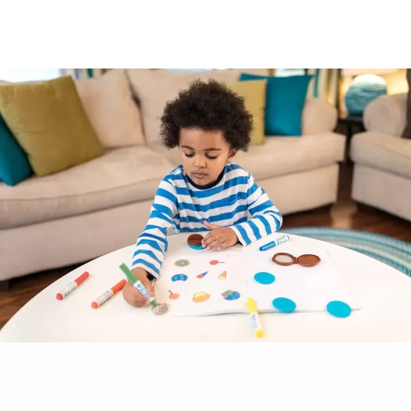 imageCrayola Color Wonder Mess Free Coloring Set 50 Blank Coloring Pages Scented Color Wonder Stamps and Markers Refill SetScented Stamper Kit