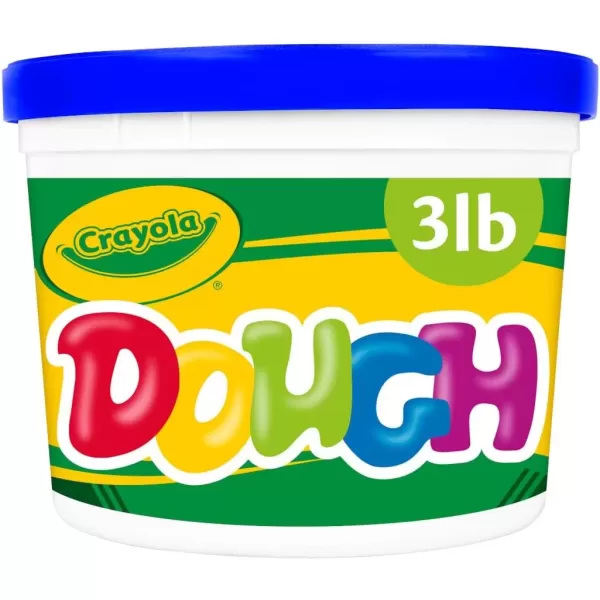 imageCrayola Dough  Purple 3lb Bulk Modeling Dough for Kids Clay Alternative Resealable Tub Ages 3 Great for Kids Arts ampamp CraftsBlue