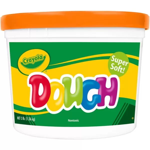 imageCrayola Dough  Purple 3lb Bulk Modeling Dough for Kids Clay Alternative Resealable Tub Ages 3 Great for Kids Arts ampamp CraftsOrange