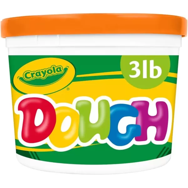 imageCrayola Dough  Purple 3lb Bulk Modeling Dough for Kids Clay Alternative Resealable Tub Ages 3 Great for Kids Arts ampamp CraftsOrange