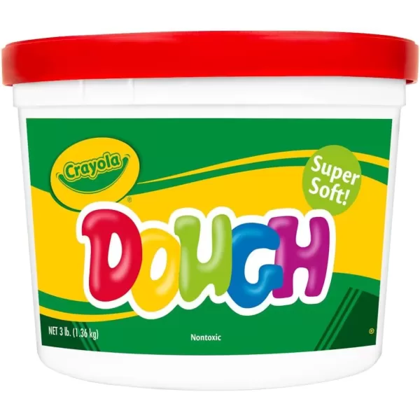 imageCrayola Dough  Purple 3lb Bulk Modeling Dough for Kids Clay Alternative Resealable Tub Ages 3 Great for Kids Arts ampamp CraftsRed