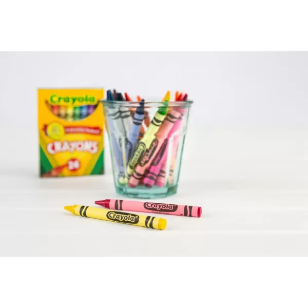 imageCrayola Jumbo Crayons Bulk 6 Sets of 16 Large Crayons for Toddlers ampamp Kids School Supplies Gifts Amazon Exclusive1 Count Pack of 6