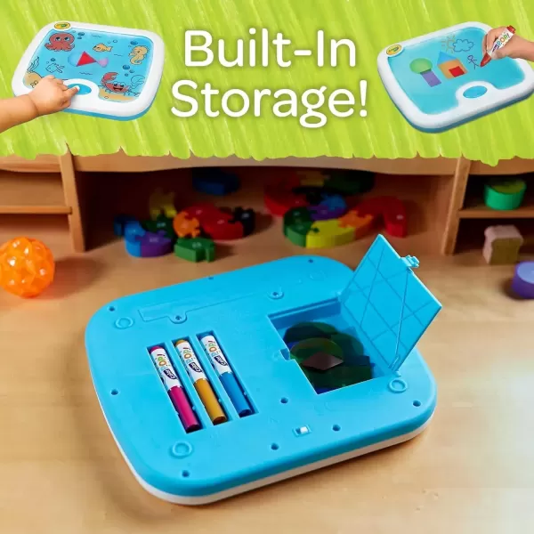 imageCrayola Light Up Activity Board Sensory Toy for Toddlers ampamp Kids Light Box Light Up Coloring Board Toys ampamp Gifts for Kids 3
