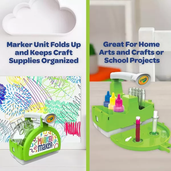 imageCrayola Marker Maker DIY Kids Crafts Create 16 Markers for Kids Arts ampamp Crafts Kit Gift for Girls ampamp Boys Ages 7Marker Maker