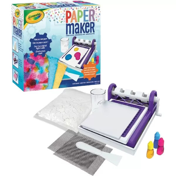 imageCrayola Marker Maker DIY Kids Crafts Create 16 Markers for Kids Arts ampamp Crafts Kit Gift for Girls ampamp Boys Ages 7Paper Maker