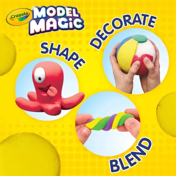 imageCrayola Model Magic  Neon 2lbs Modeling Clay Alternative Model Magic Bulk Clay for Kids Craft Supplies for Classrooms 3