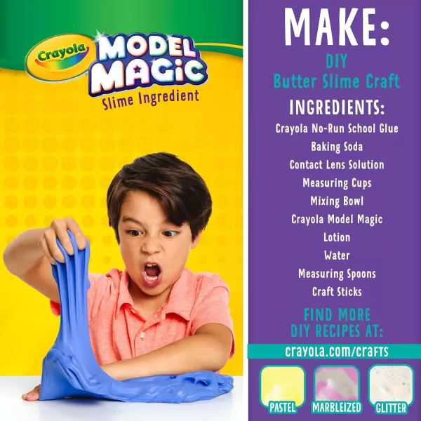 imageCrayola Model Magic  Neon 2lbs Modeling Clay Alternative Model Magic Bulk Clay for Kids Craft Supplies for Classrooms 3