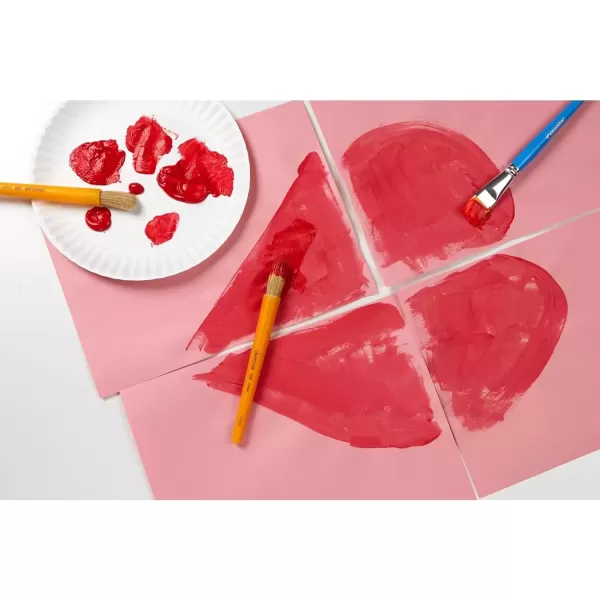 imageCrayola Premier Tempera Paint For Kids  Orange 16oz Kids Classroom Supplies Great For Arts ampamp Crafts Non Toxic Easy Squeeze BottleRed